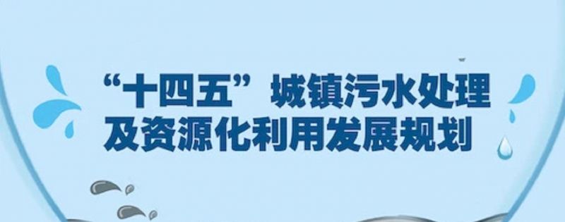 重磅 | “十四五”城鎮(zhèn)污水處理及資源化利用發(fā)展規(guī)劃！